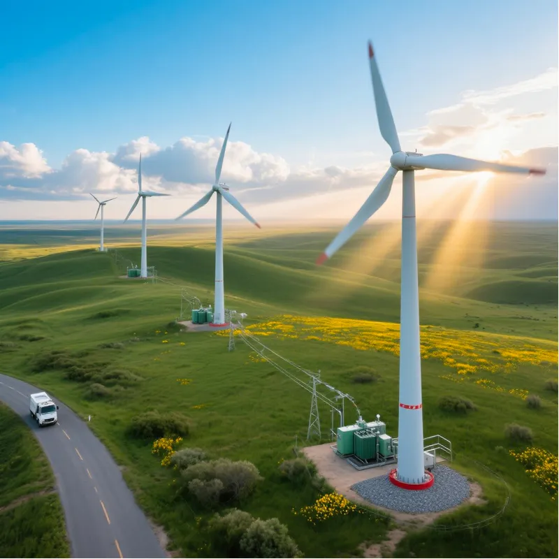 Application of Our Main Products in the Wind Power Generation